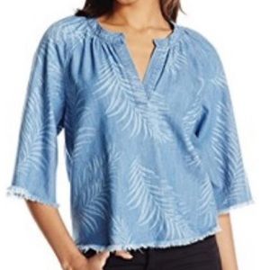 Joe’s Jeans Kailani Palm Print Top
